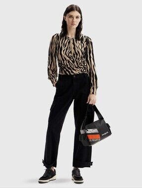 DESIGUAL Contemporary Faux Leather Handbag NWT